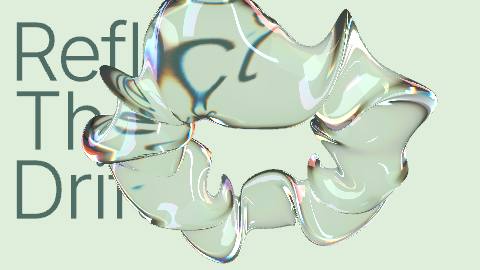 The Drift liquid glass