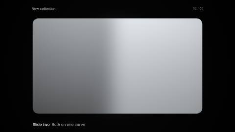 Horizontal slider